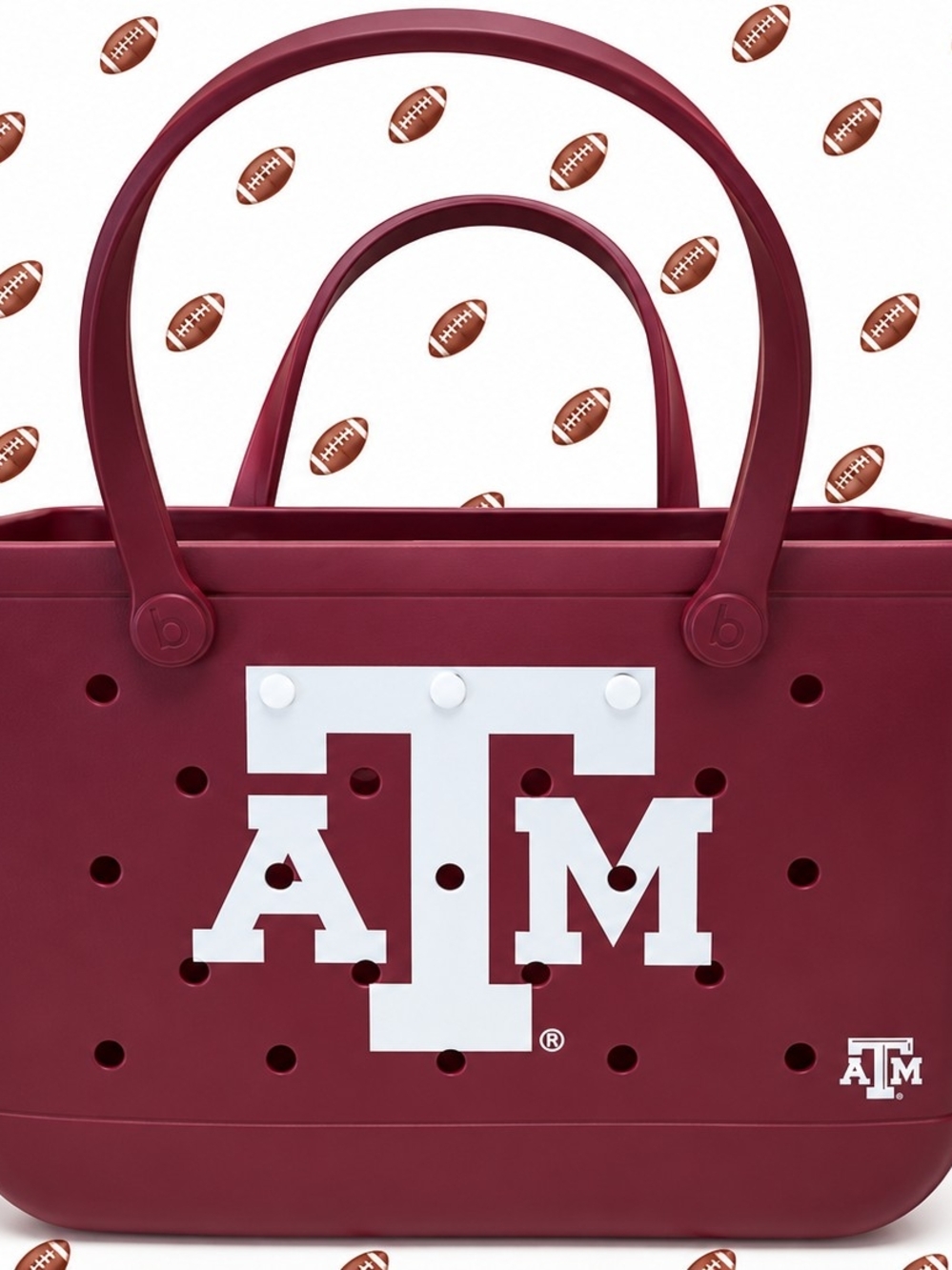 Texas A&M Extra Large Bogg Bag NWT